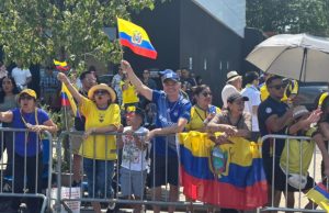 Queens se tiñe de tricolor en histórica celebración ecuatoriana