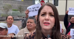 MÓNICA PALACIOS DENUNCIA PERSECUCIÓN