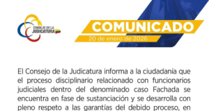 Judicatura sobre el caso «fachada»