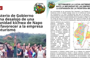 Movilización contra la minería