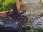 Delincuente hace de las suyas en feriado captado en cámara