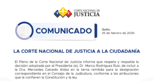 Pleno de Corte Nacional respalda inclusión de Mercedes Caicedo en terna para la Judicatura