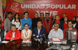 CNE niega pedido de corrección de Unidad Popular y ratifica proceso de cancelación del partido