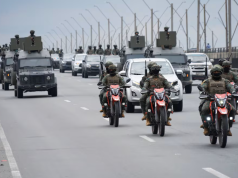 Militares se despliegan en Durán horas antes del inicio del toque de queda