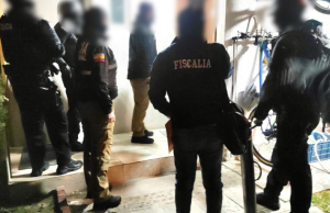Fiscalía allana vivienda en Pomasqui por caso que involucra a excomandante Tannya Varela