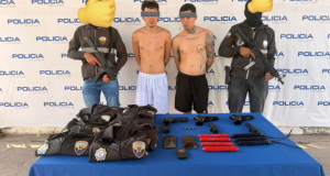 Detienen en Machala a dos presuntos integrantes del Tren de Aragua