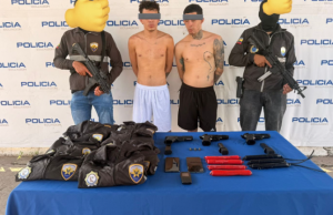 Detienen en Machala a dos presuntos integrantes del Tren de Aragua