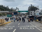 Gremios levantan paro en Rumichaca tras 18 días de bloqueo en frontera entre Ecuador y Colombia
