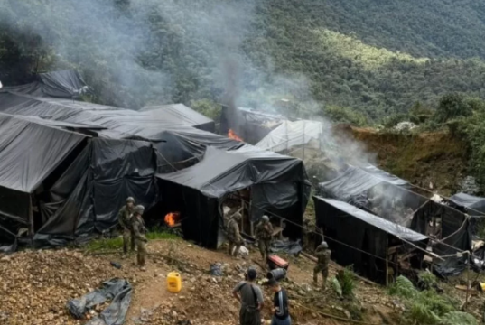 Gobierno recupera 130 hectáreas tomadas por minería ilegal en Podocarpus, según ministro Loffredo